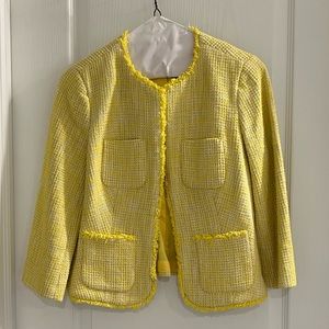 Talbots Yellow Blazer